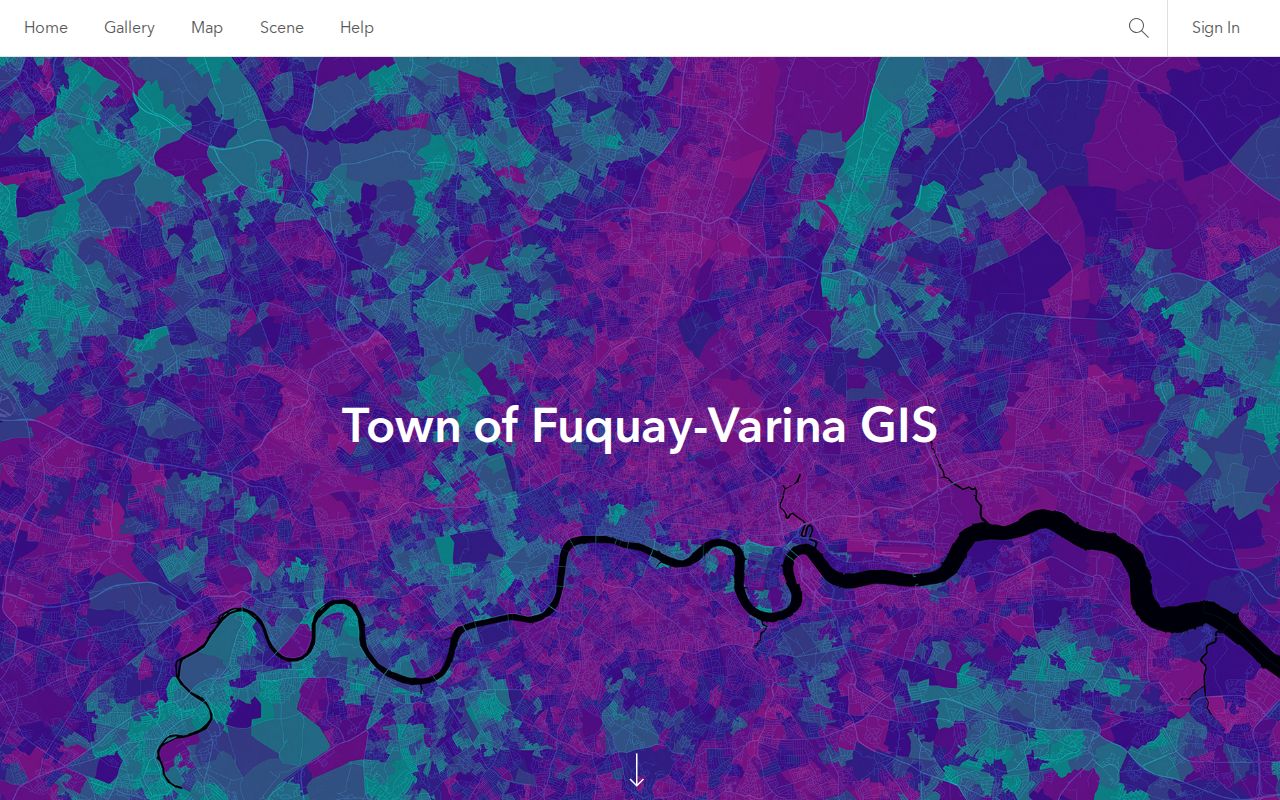 Fuquay-Varina neighbors GIS parcel viewer